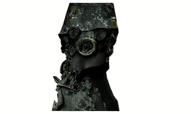 Post-Apocalyptic Seascape in Art Deco Style