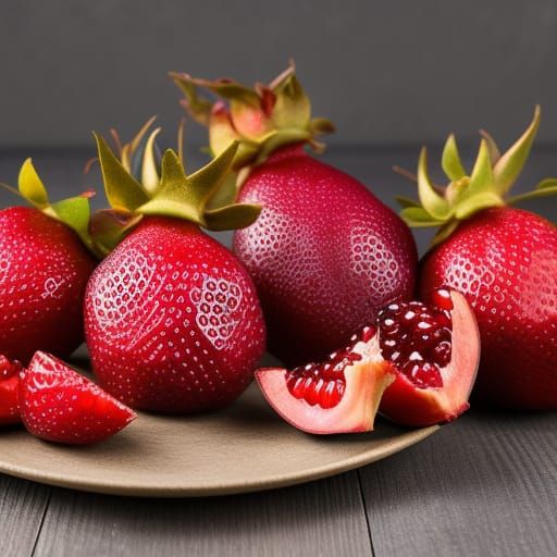 Lavish Red Fruits Still Life Photography