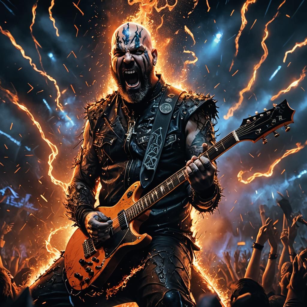 Kerry King Tearing It Up