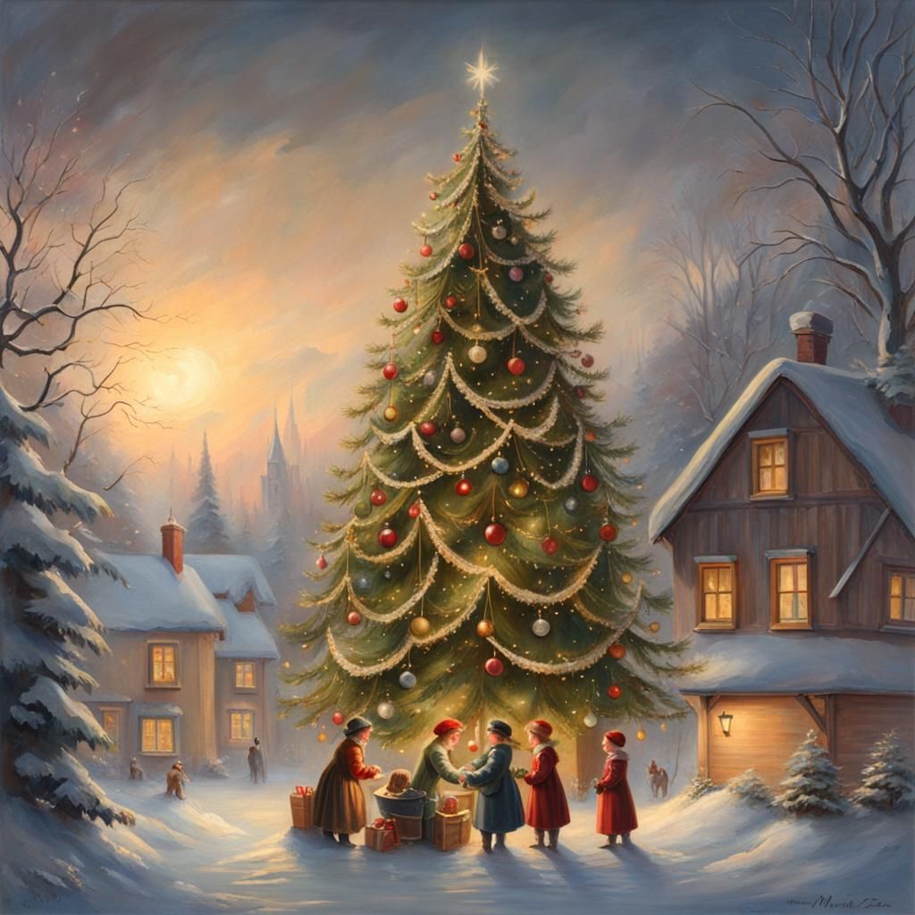 Alte Weihnachtsbilder  (10/10)