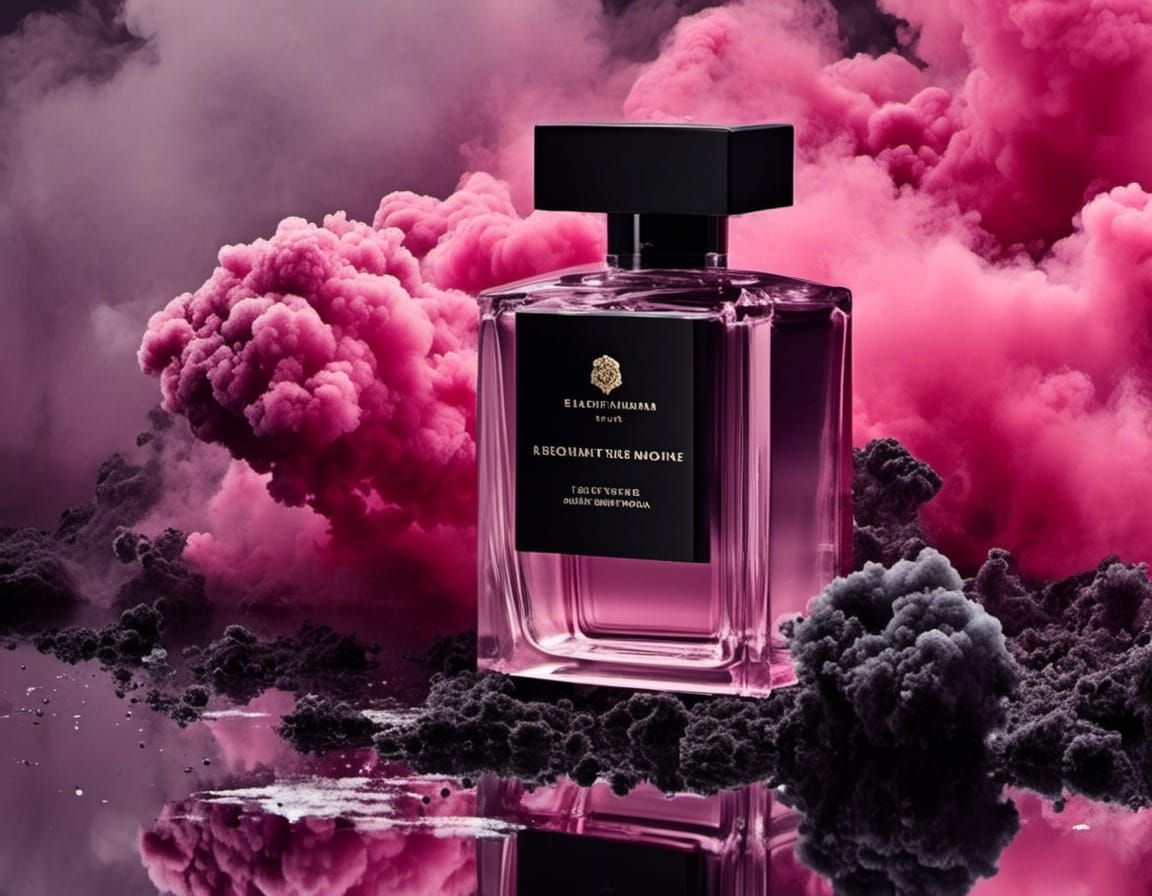 Designer Fragrance Made of Colored Smoke