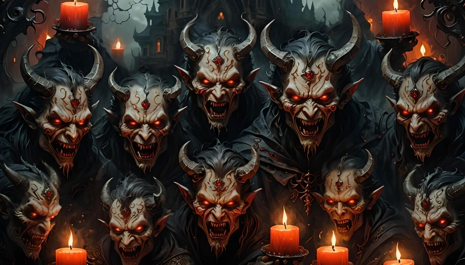 Demons of the Seven Deadly Sins