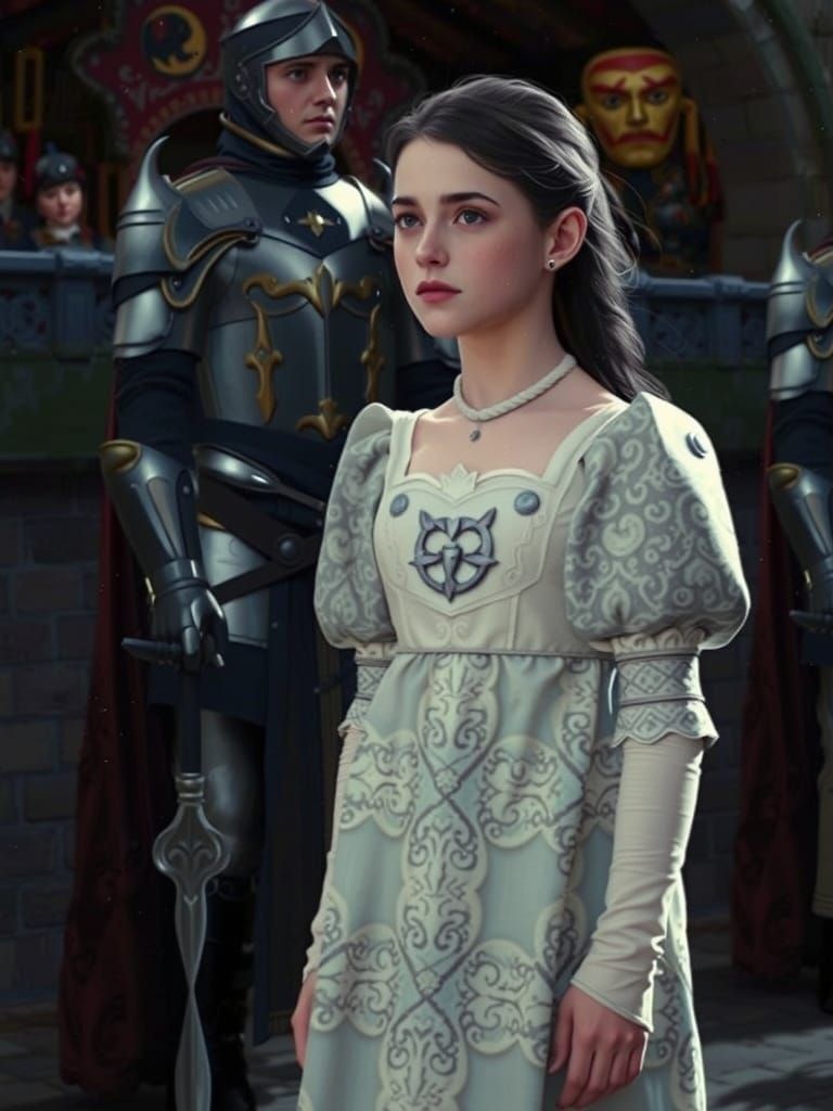 Medieval Princess in a Fantastical Realm