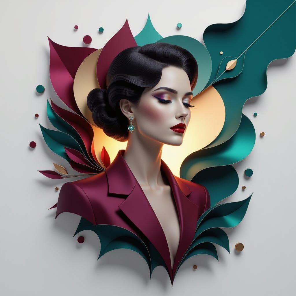 Avant-garde abstract