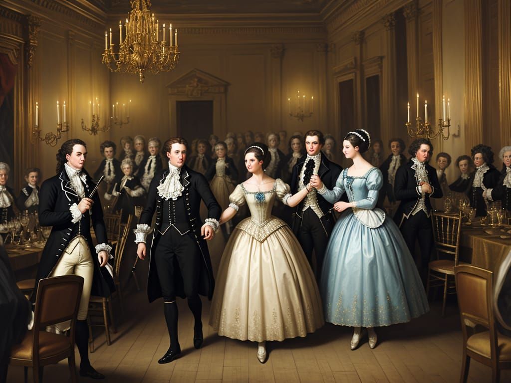18th century formal dance.