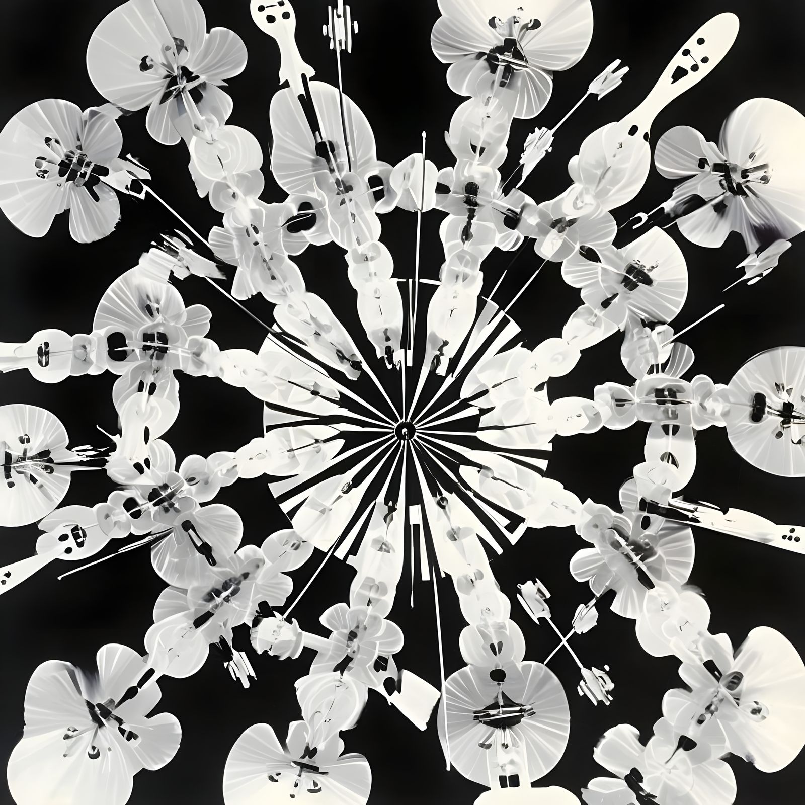 Spectacular Busby Berkeley Inspired Dance of Violinists in E...