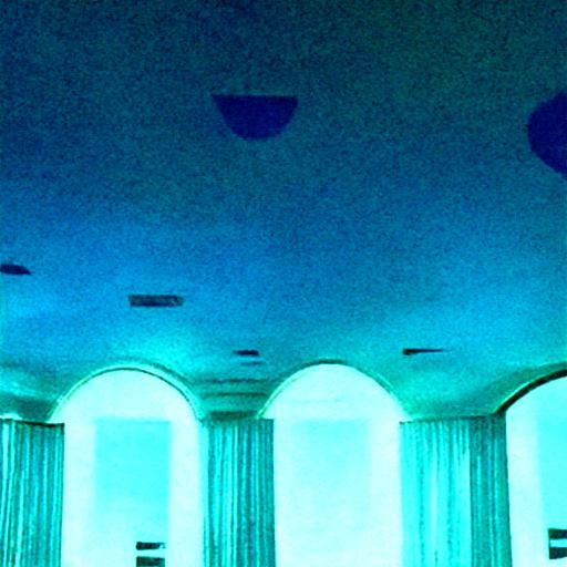 Empty Hotel Dining Room Echoing with Pop Music