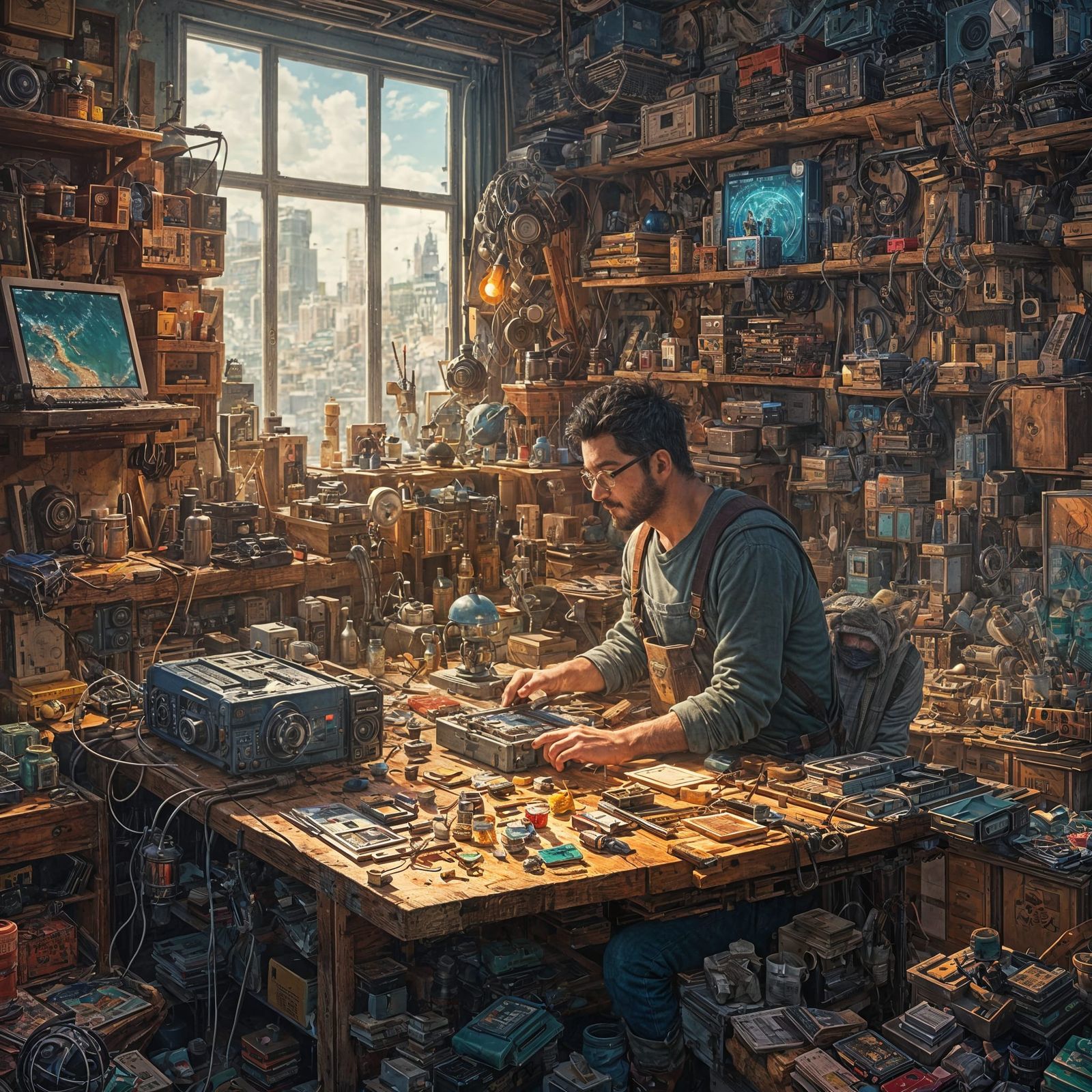 Modern Fantasy: Hephaistos' Workship