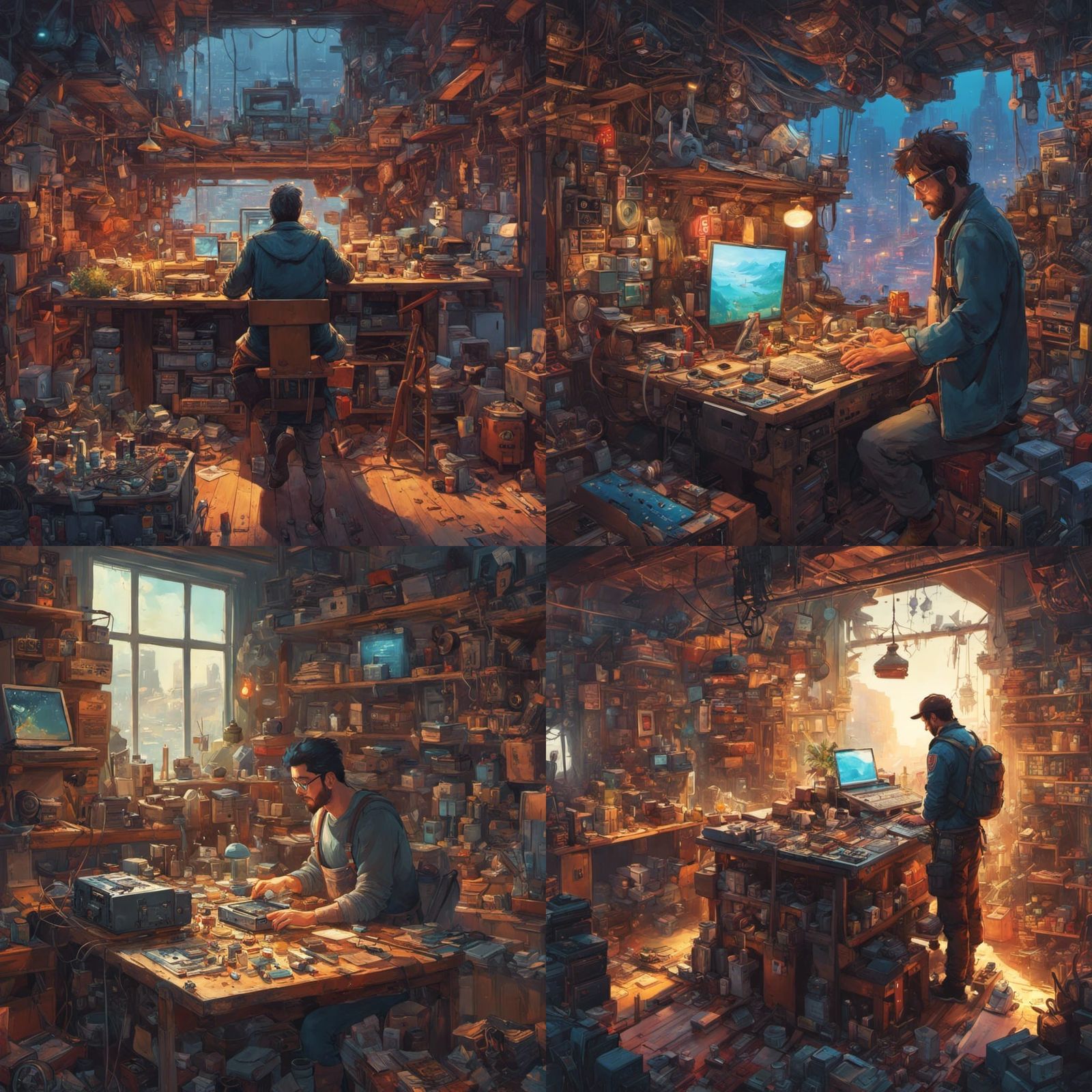 Modern Fantasy: Hephaistos' Workship