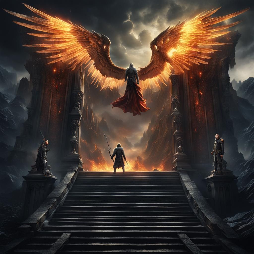 Descending Angel