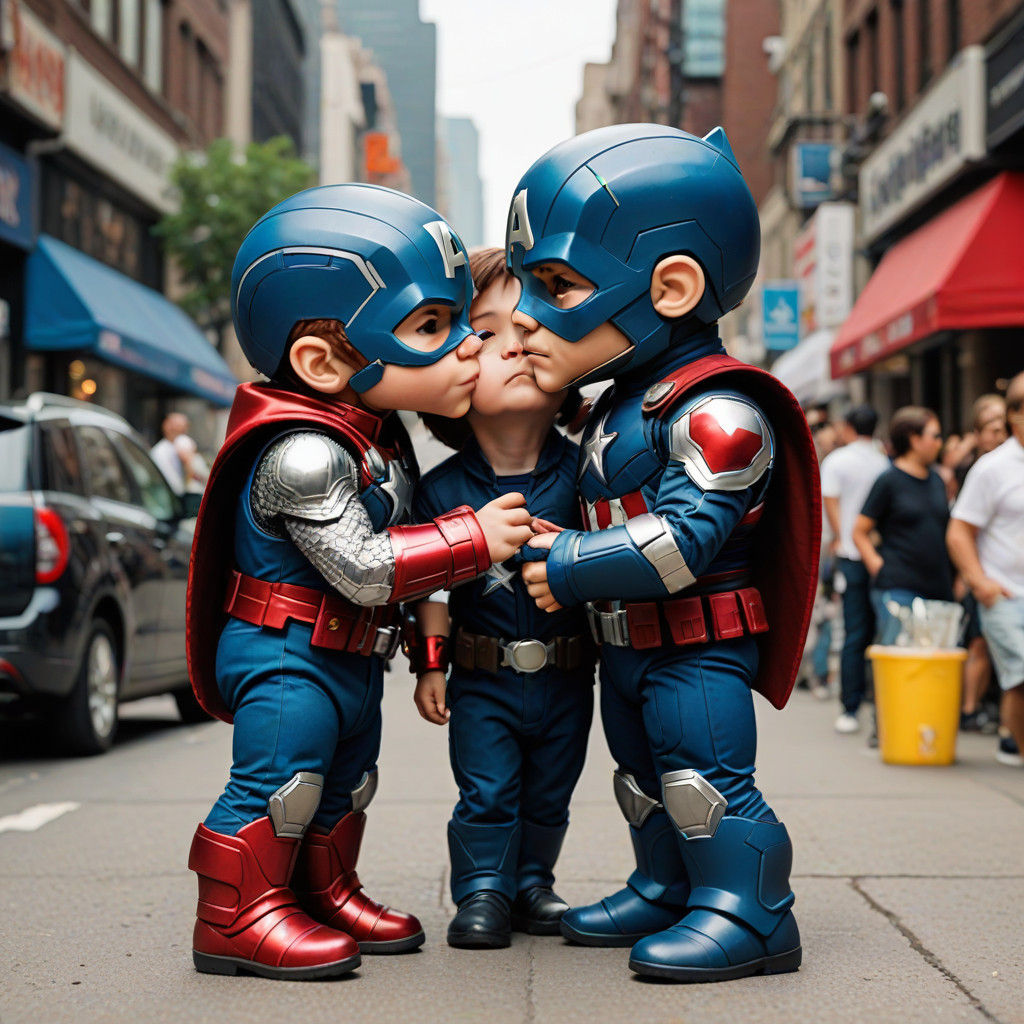 Action-packed Midget Avengers Romance