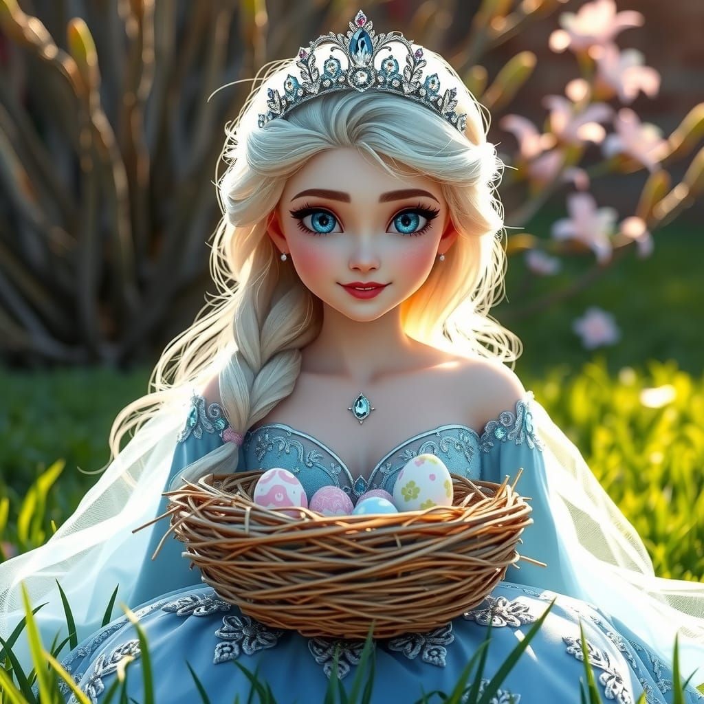 Elsa in Springtime Splendor