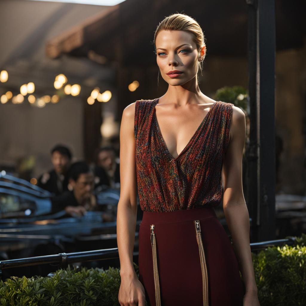 Lauren German Portrait: AI-Generated Likeness