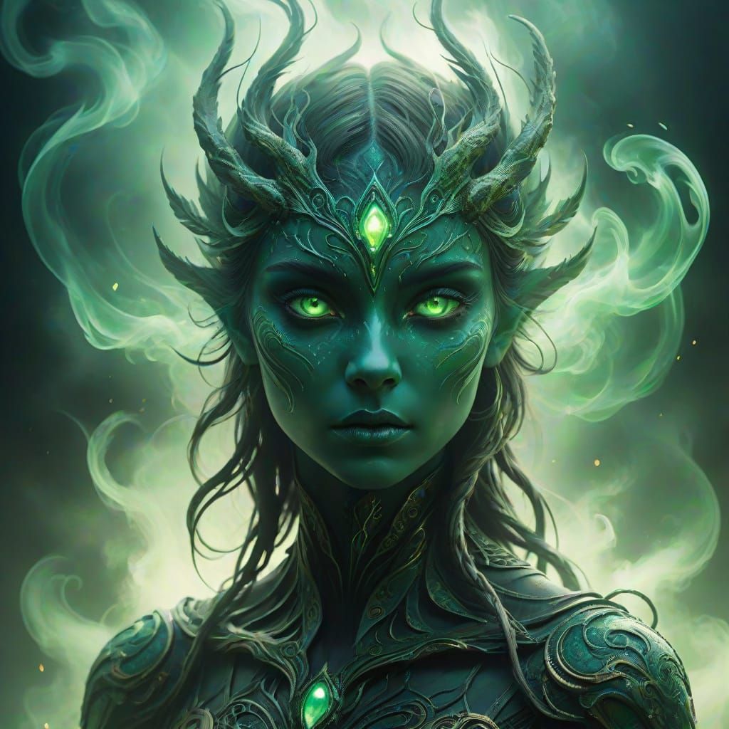 Dreamlike Surrealist Vision of a Mystical Creature