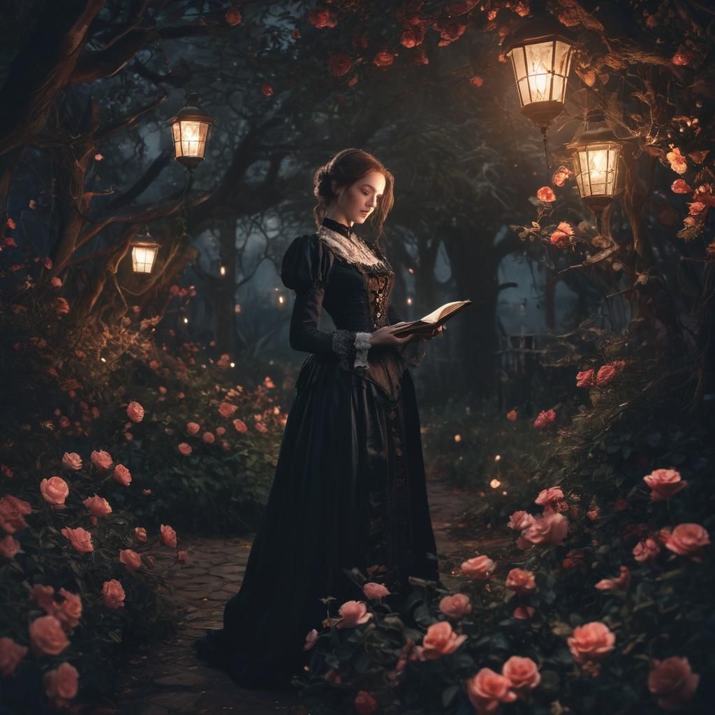 Victorian Mystery in a Garden of Deadly Roses