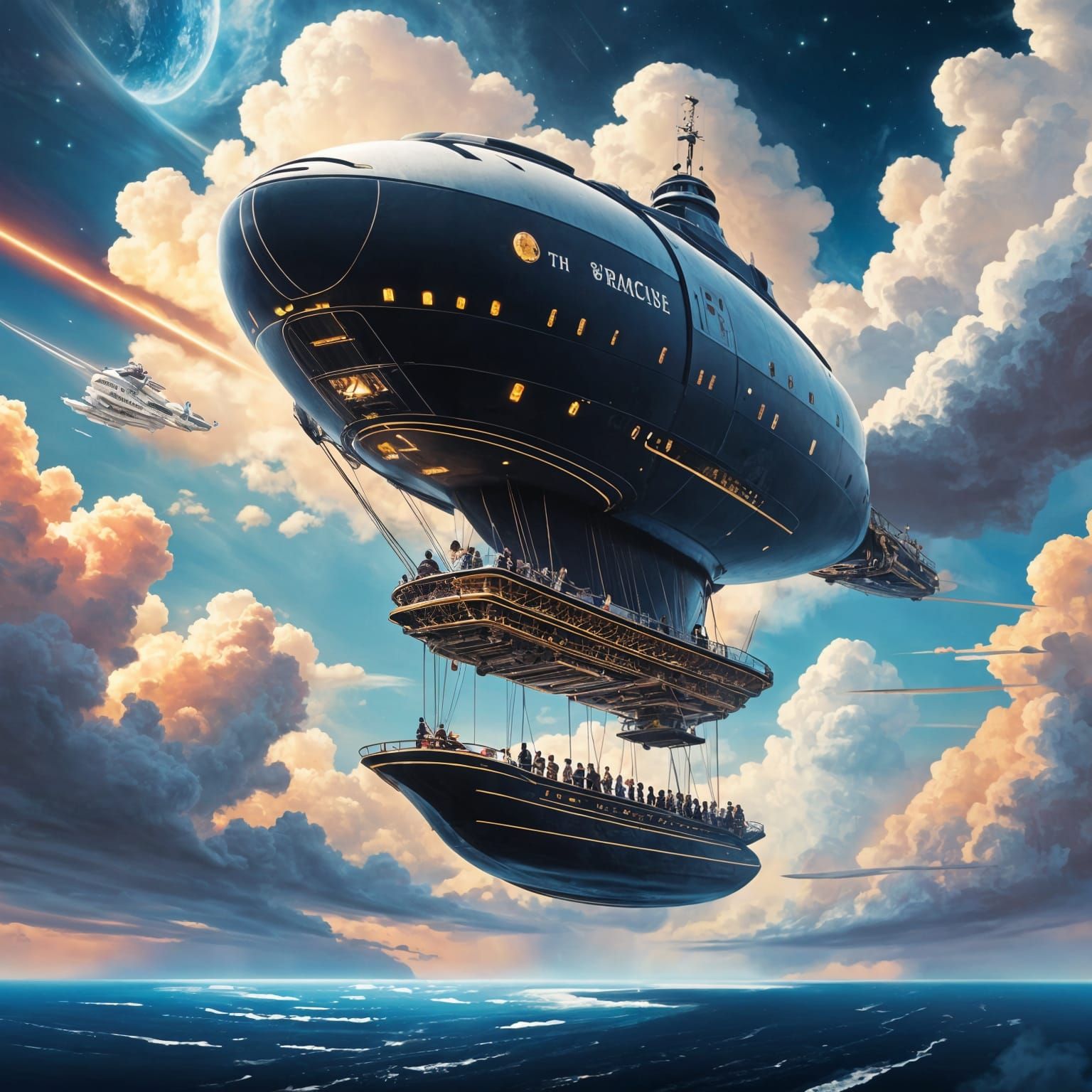 Portuguese Sailor Ascends to Clouds in a Steampunk-Inspired ...