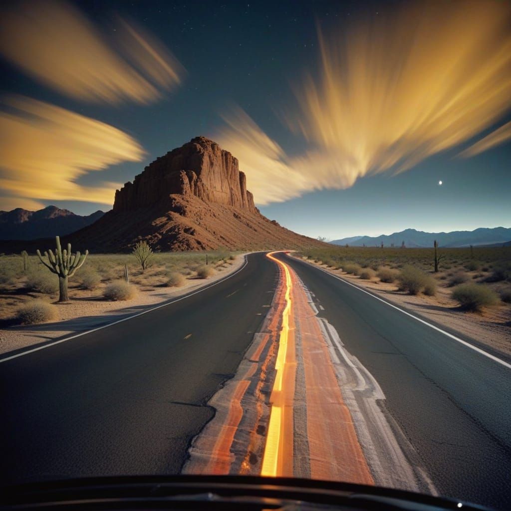 at the edge of a world