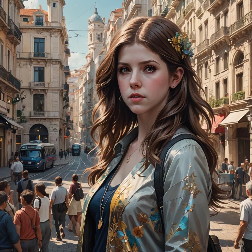 Detailed Portrait with Dynamic Lighting