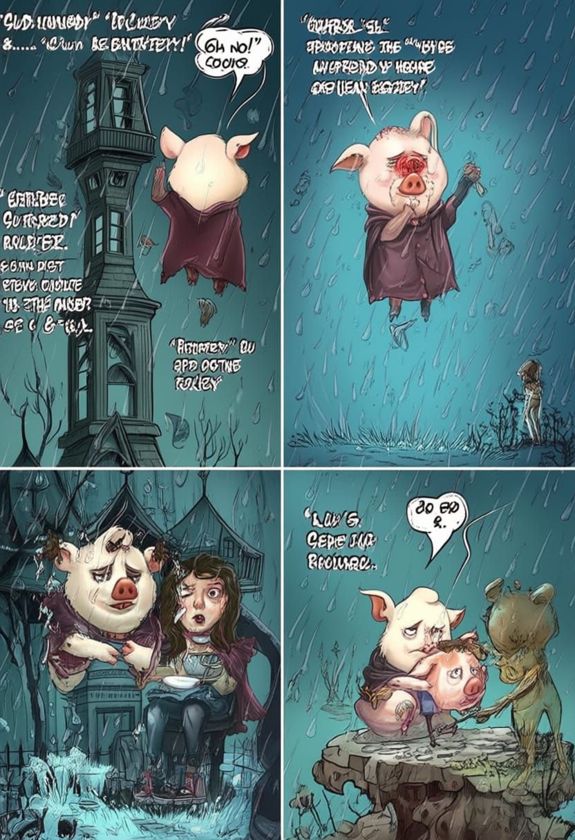 Rainy Day Adventure to a Spooky Old House