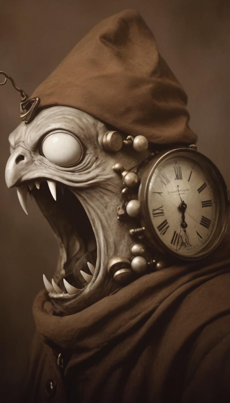 Lost Watch: A Gothic, Surreal Photo of a Pharmacist