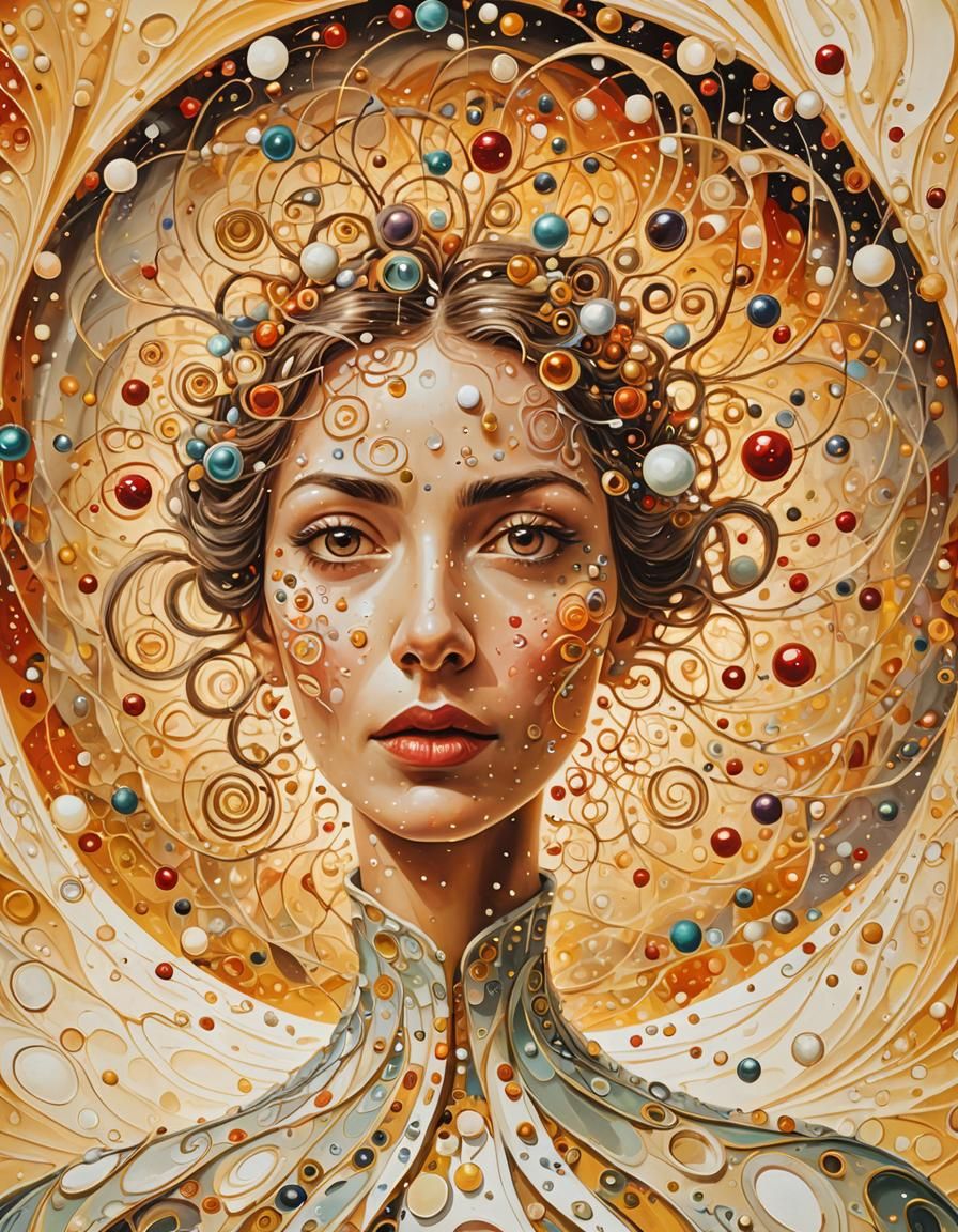 Isidora of Seville in a Swirling Atomic Dream