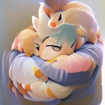 Image of a Tender and Comforting Embrace