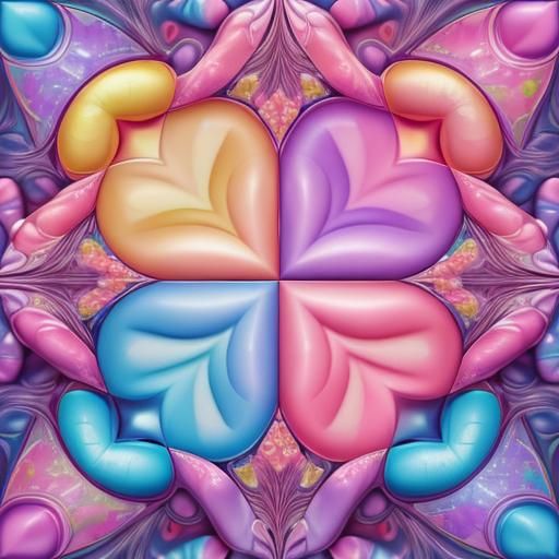 Candy Art Style Love Photograph