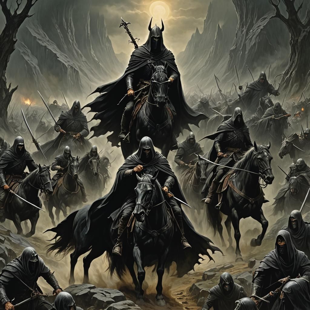 The Nazgûl: Dreaded Ringwraiths in Volumetric Lighting