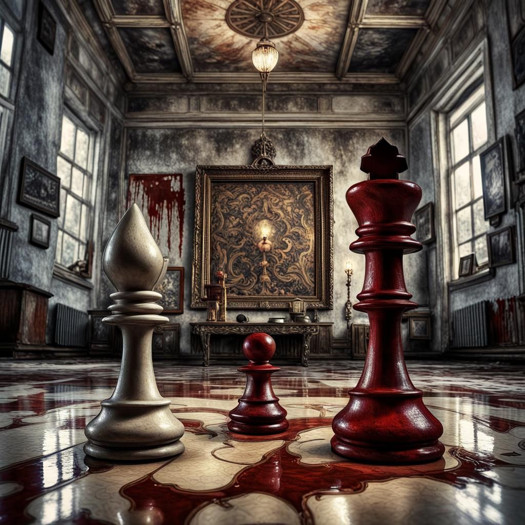 Hyperrealistic Abstract Scene with Intricate Details