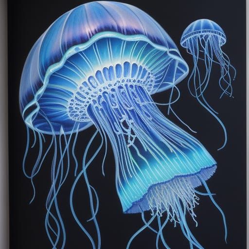 Crayon Jellyfish (v1)