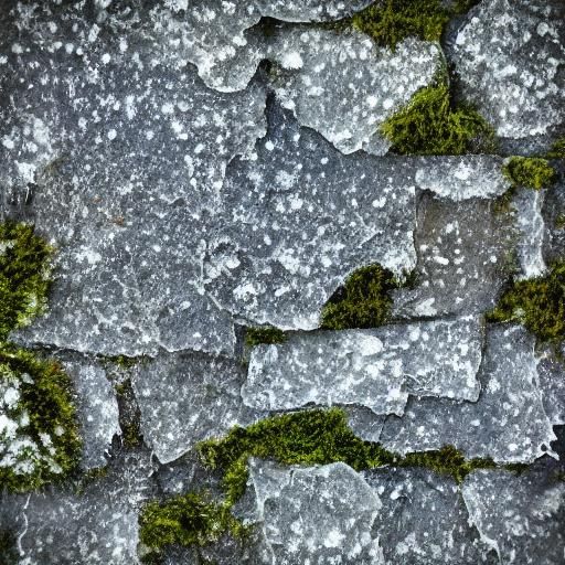 Diamond Metronome in Frozen Tundra, Digital Art