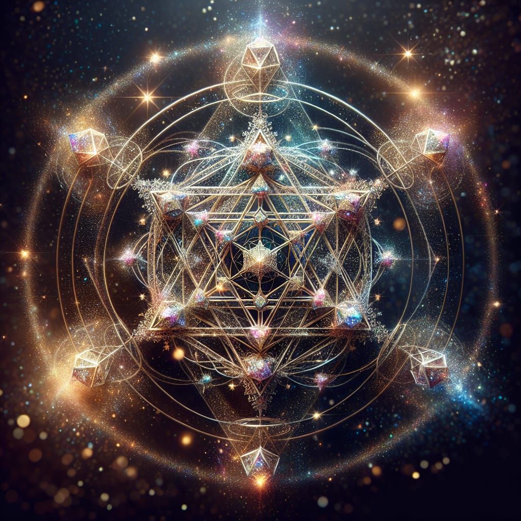 Merkabah: Sacred Geometry in Renaissance Style