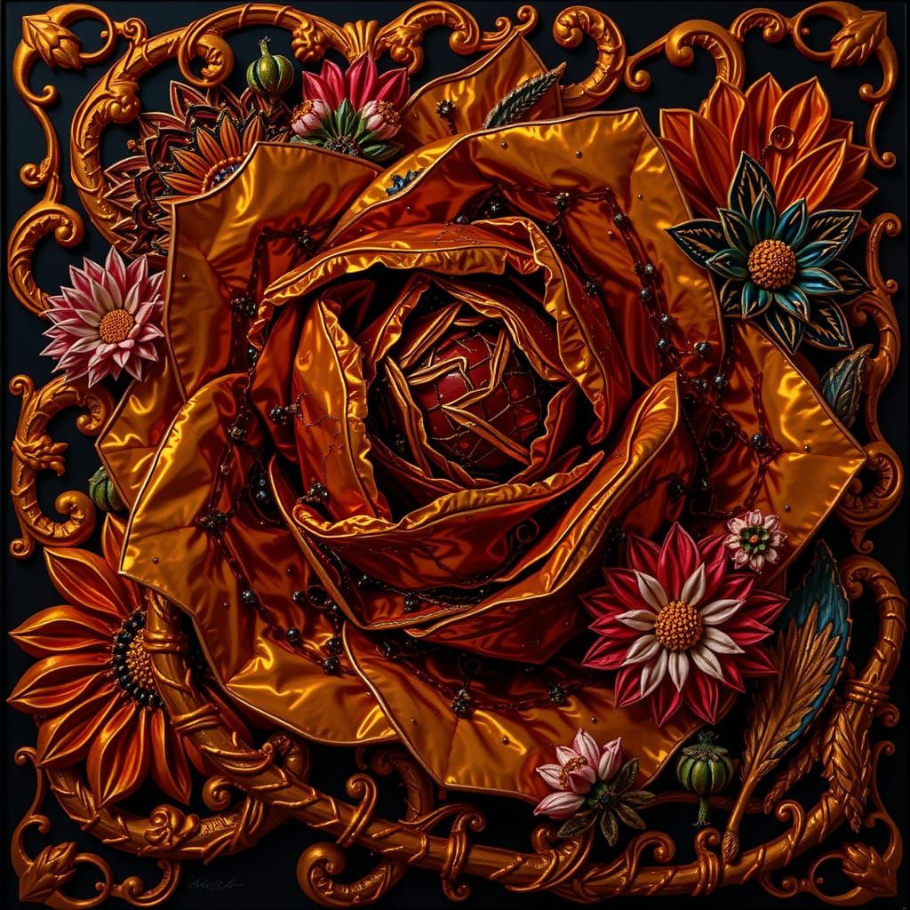 Expressive Crystal Sculpture with Byzantine Calligraphy in V...