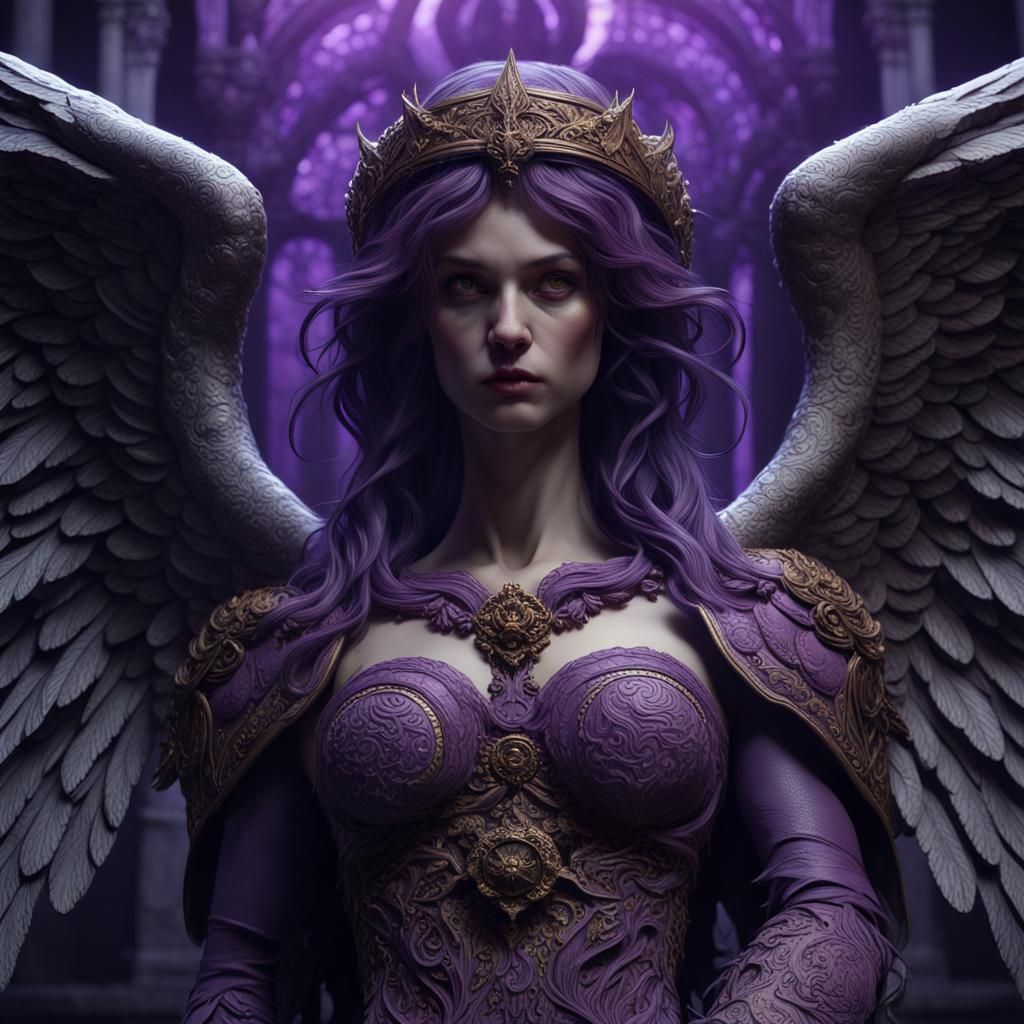 Angel of Death: Dark Fantasy Concept Art