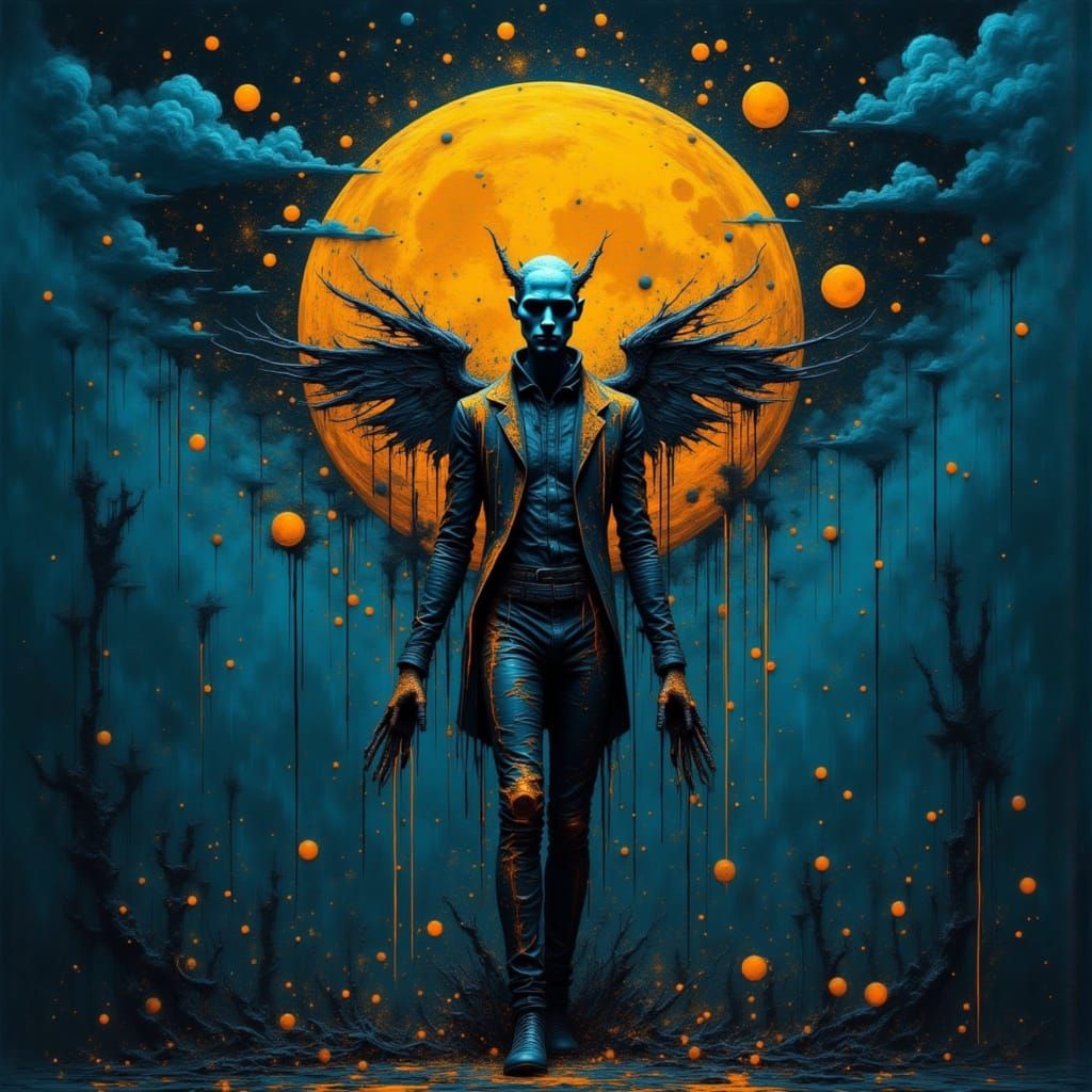 Cyberpunk Cityscape at Night