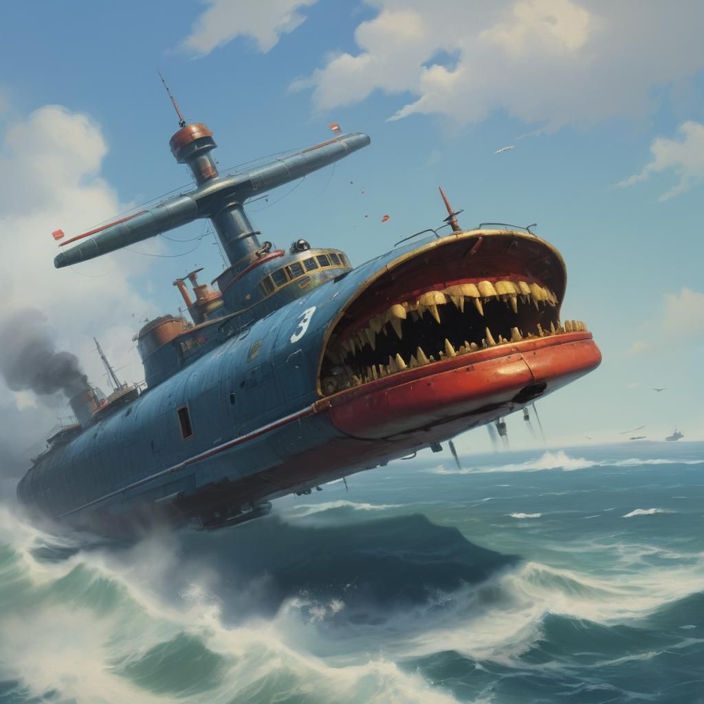 Torpedo Tantrum 3: An AI Interpretation