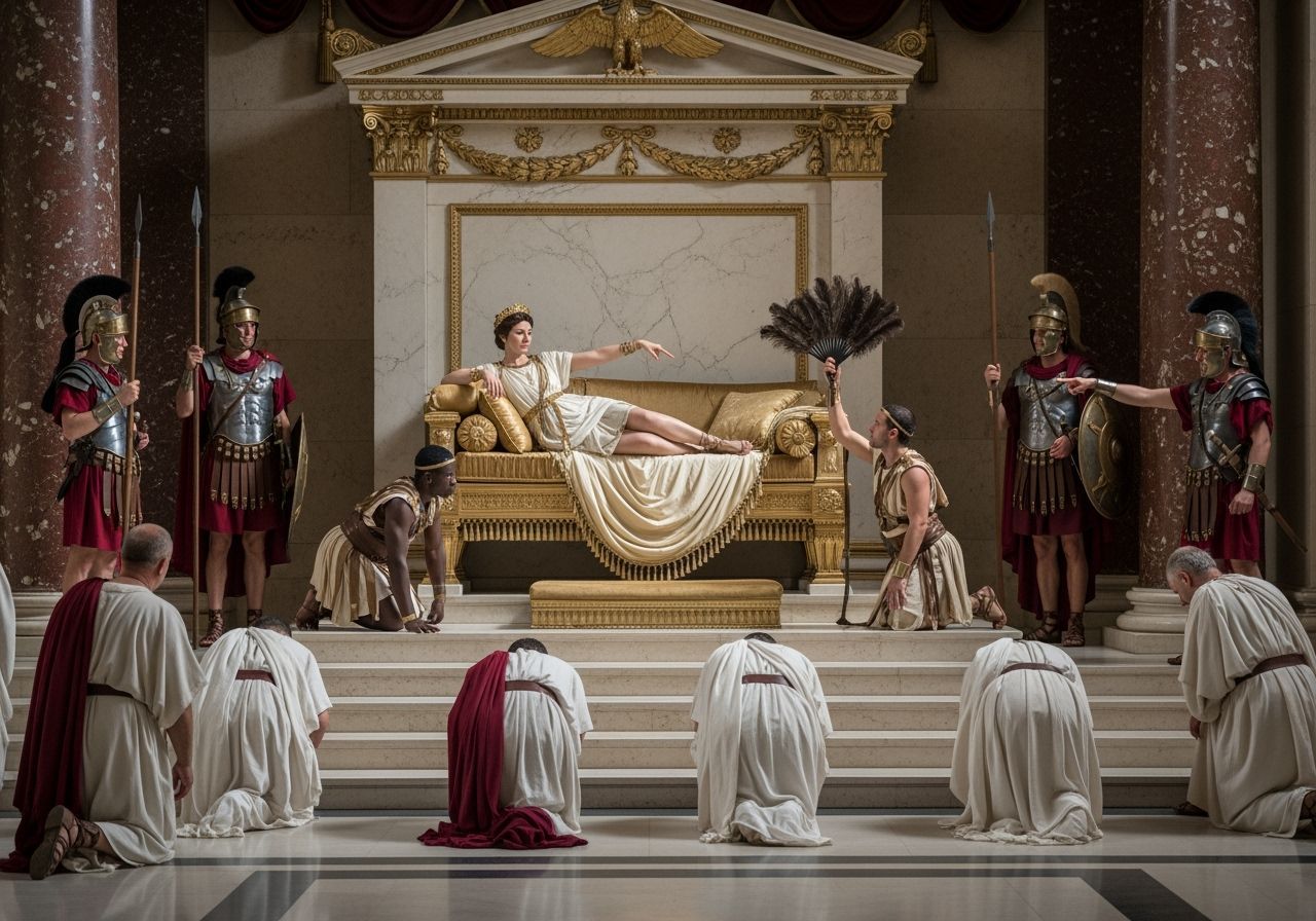 Empress Messalina's Throne Room in Ancient Rome