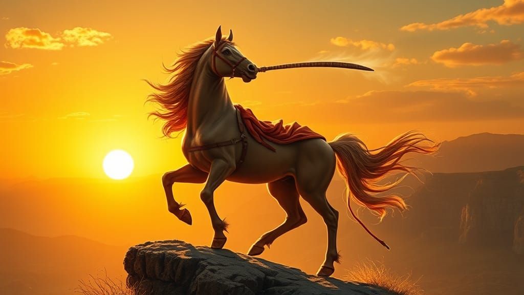 This is what happens when I prompt for a centaur blowing a horn, using prompt magic