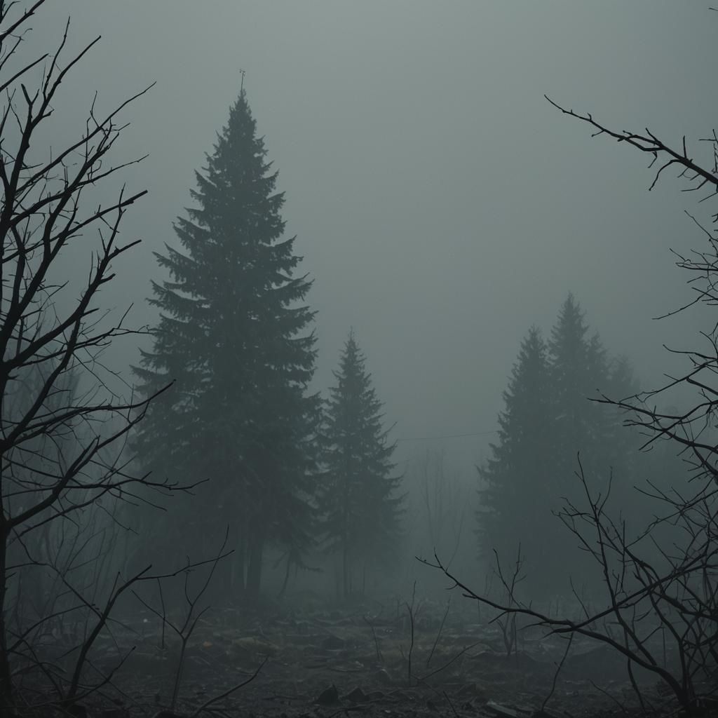 Mysterious Figure in Dark Server Room