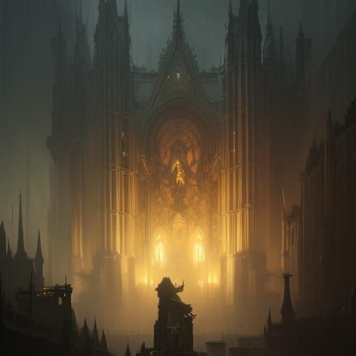 Hyperdetailed Dark Fantasy Concept Art in 8k