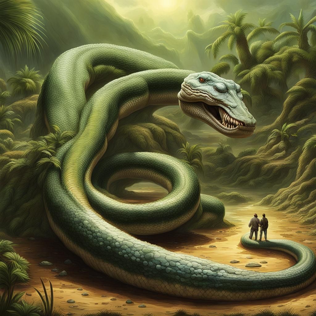 Exoplanet: Titanoboa Alien Lifeforms Concept Art