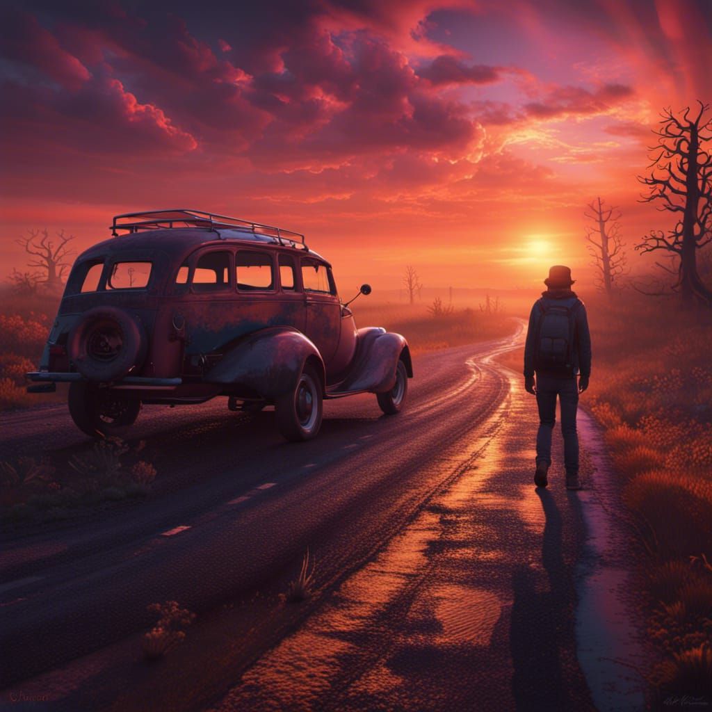 Never Ride the Lonely Road at Sundown