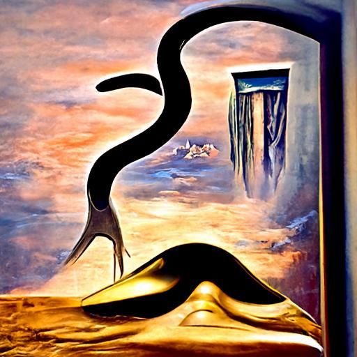 Monad of Noumenal Reality: Surreal Oil Painting
