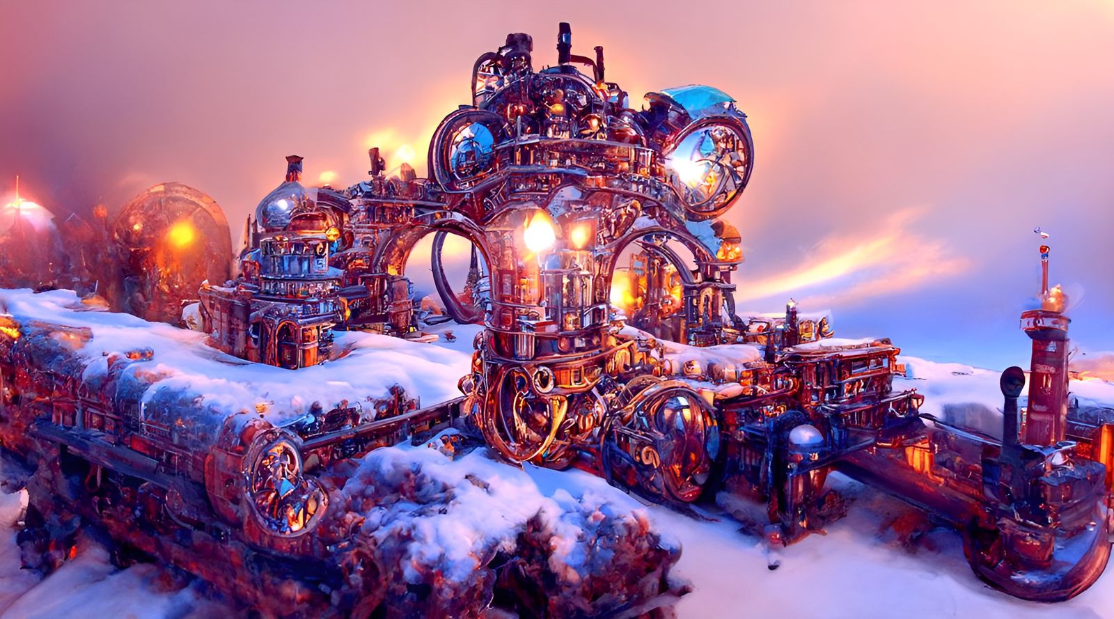 Mortal Engine in Winter