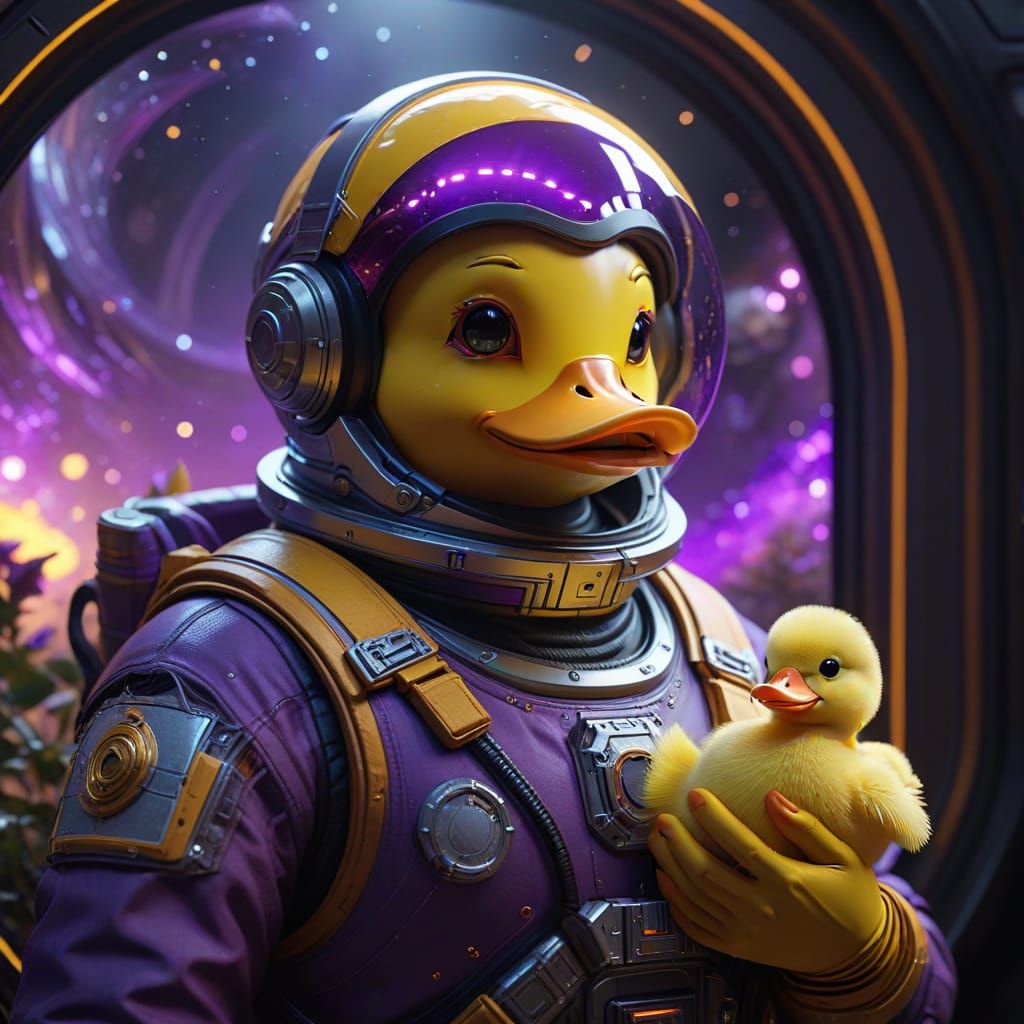 The First Rubber Ducktronaut