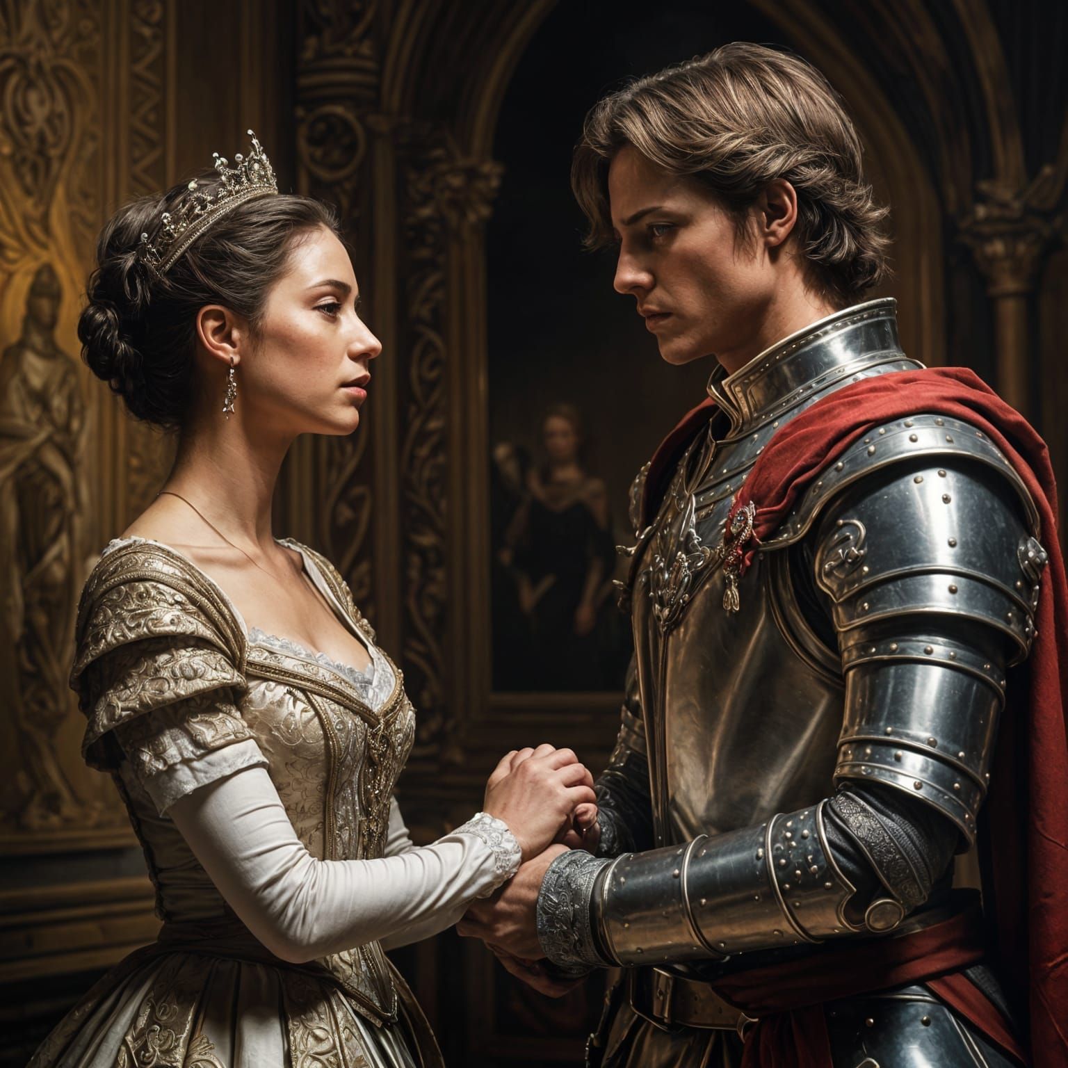 Queen's Touch Ignites Knight's Astonishment