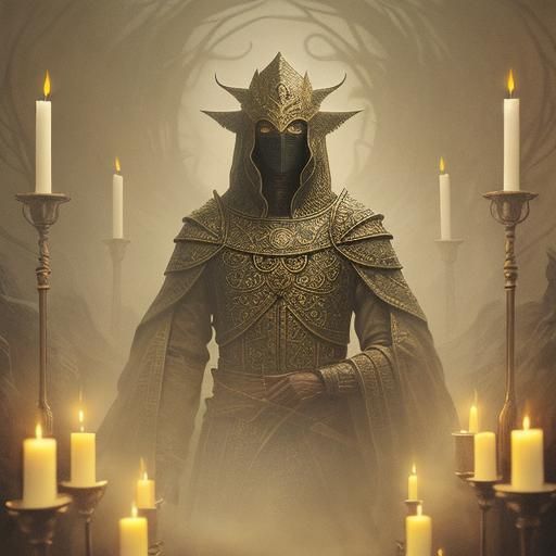 Quaithe of Qarth in Mystical Realism Style