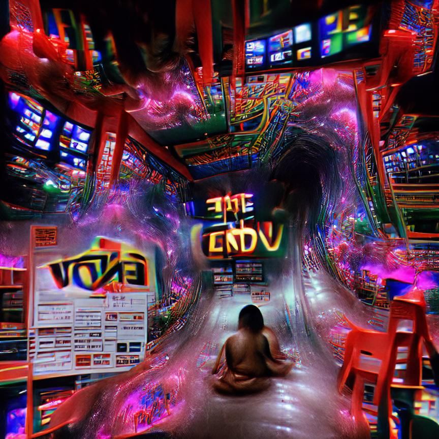 AI Image Generated From Empty Prompt