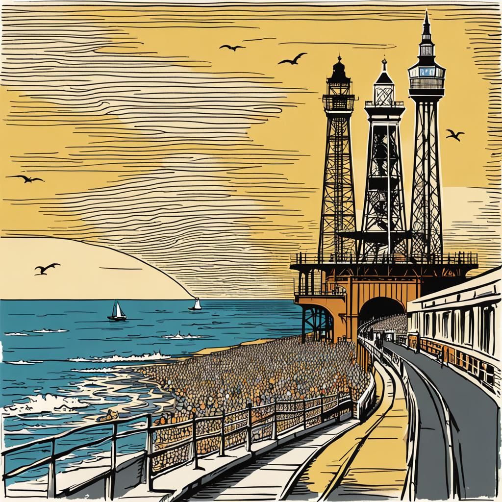 Fat Man's Blackpool Departure: A Digital Farewell