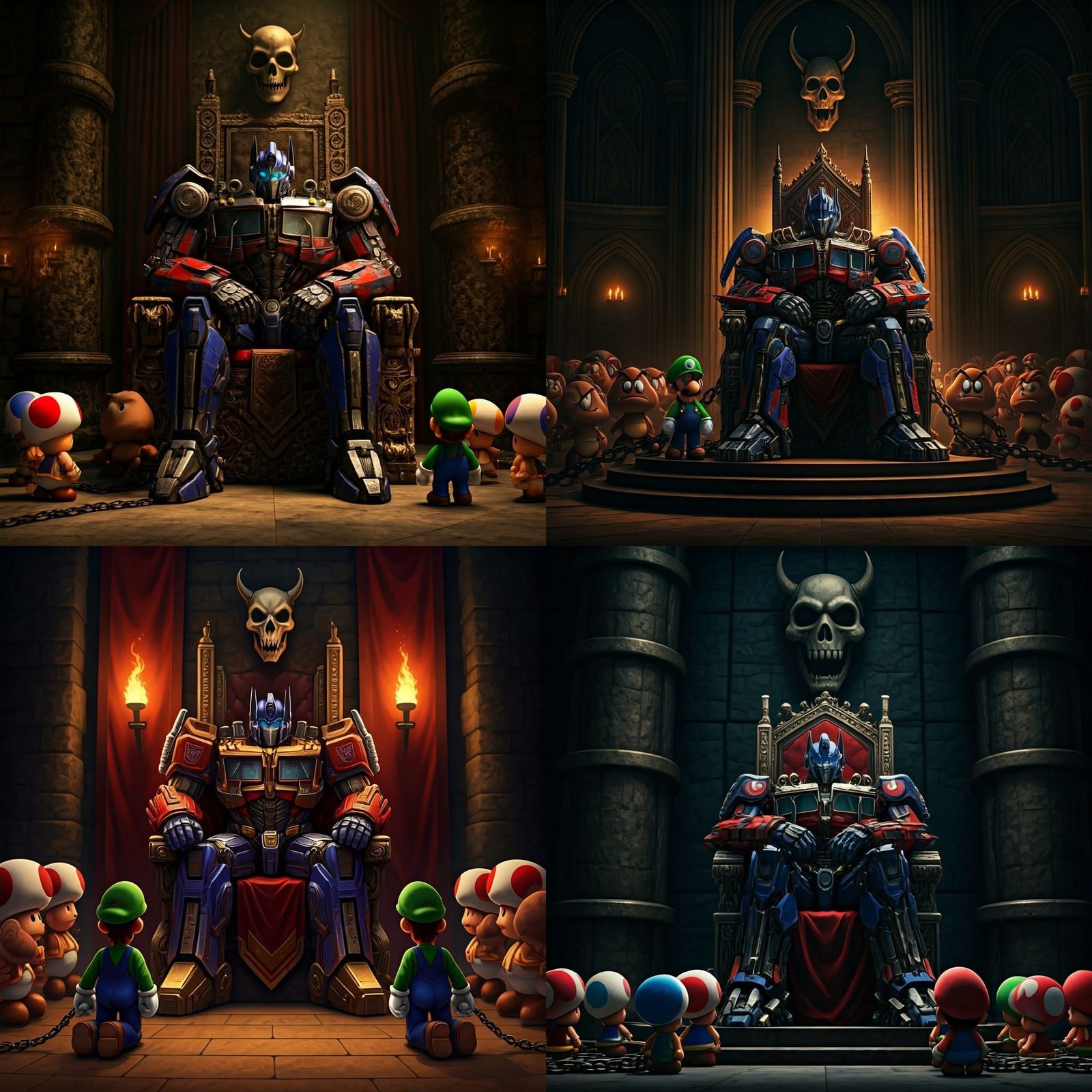 Optimus Prime: King of the Mushroom Kingdom